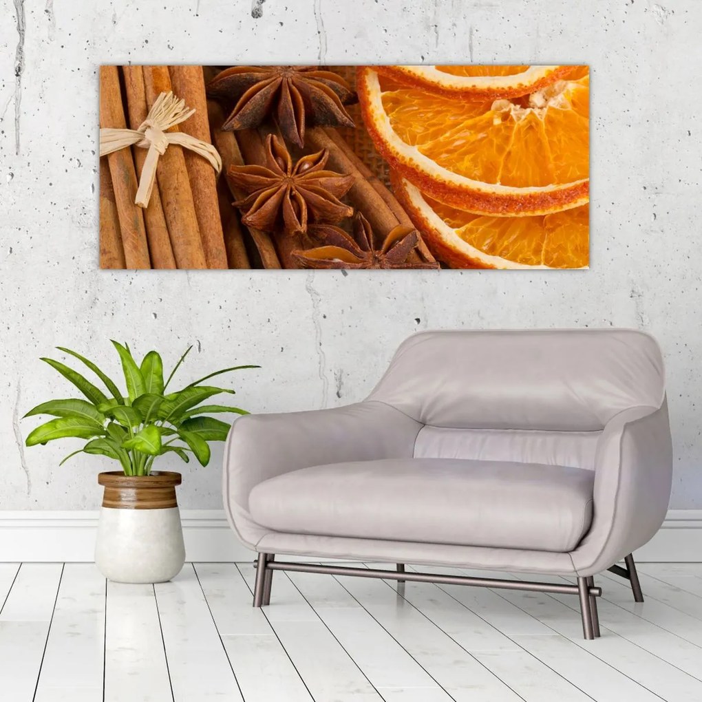 Tablou - Condimente parfumate (120x50 cm)