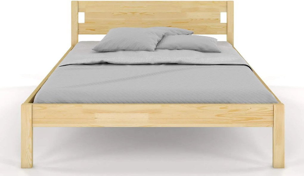 Pat lemn masiv Axel Pin Personalizabil - 140x200, Wenge