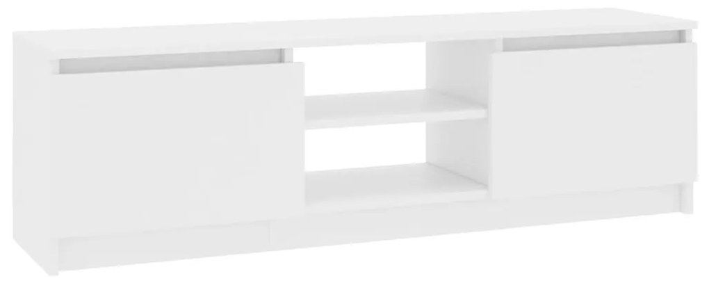800567 vidaXL Comodă TV, alb, 120 x 30 x 35,5 cm, PAL
