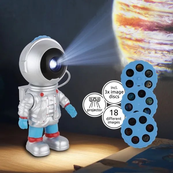 Globo 28087 - Proiector LED reglabil COSMO LED/3W/5V astronaut