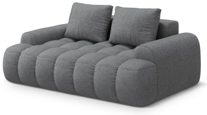 Canapea gri 175 cm Linz – Cosmopolitan Design