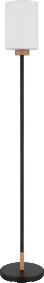 Globo 15977S - Lampadar ROWENA 1xE27/60W/230V negru/alb