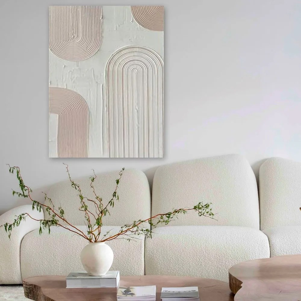 Tablou pictat manual 50x70 cm 3D Canvas – Wallity