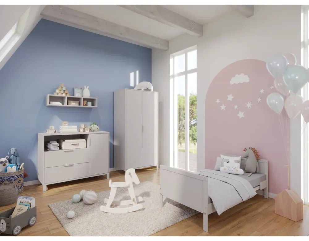 Comodă de copii, crem, cu masă de schimbat 115x102x77 cm Alkmaar – Germania