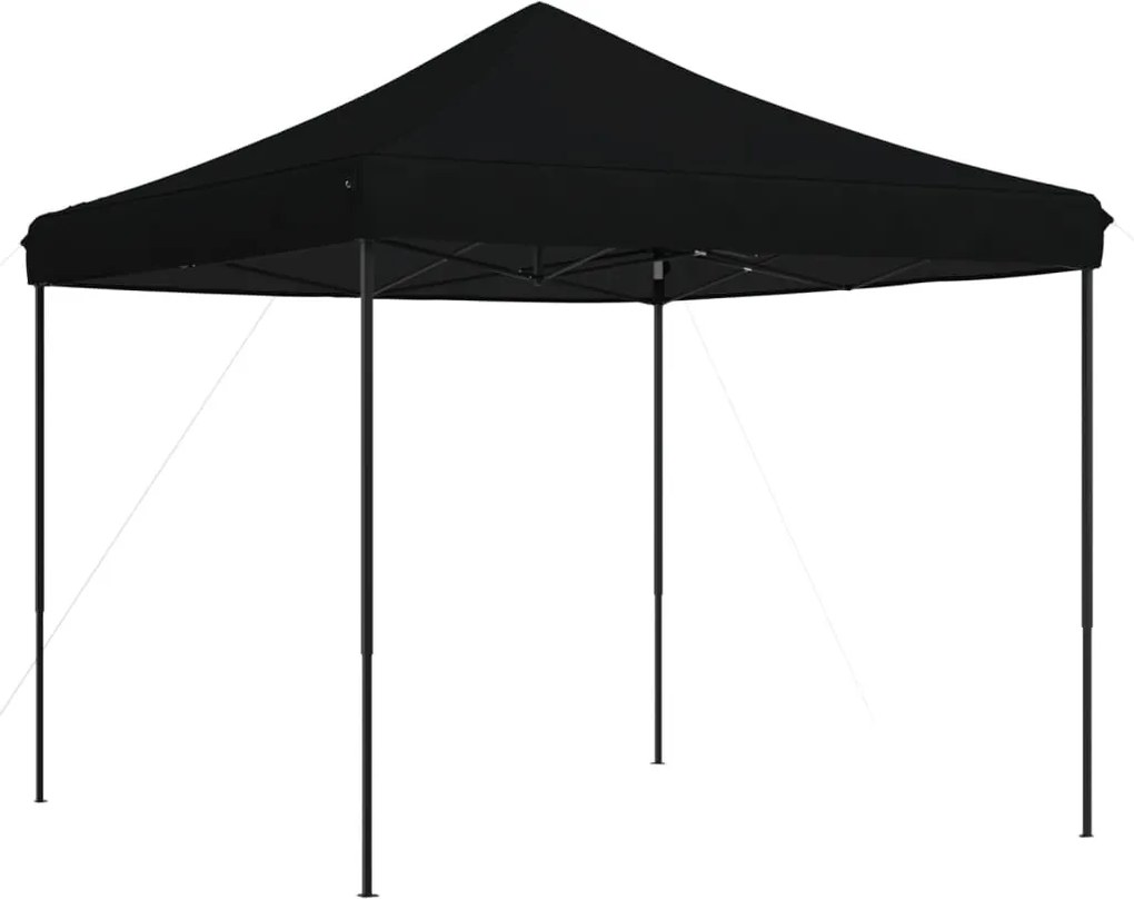 vidaXL Cort de petrecere pliabil Pop-Up, 292x292x315 cm, negru