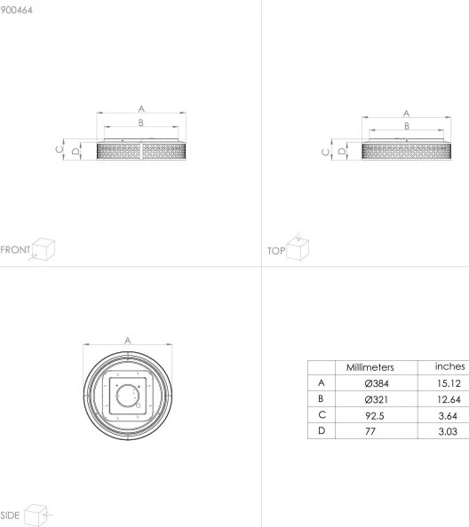Plafonieră LED LUPPINERIA LED/24W/230V Eglo 900464