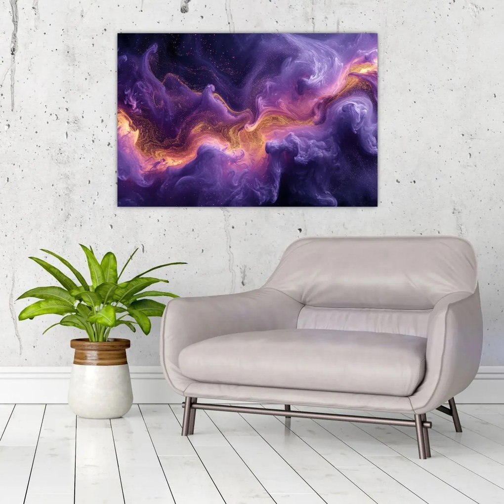 Tablou - Nebuloasa purpurie (90x60 cm)