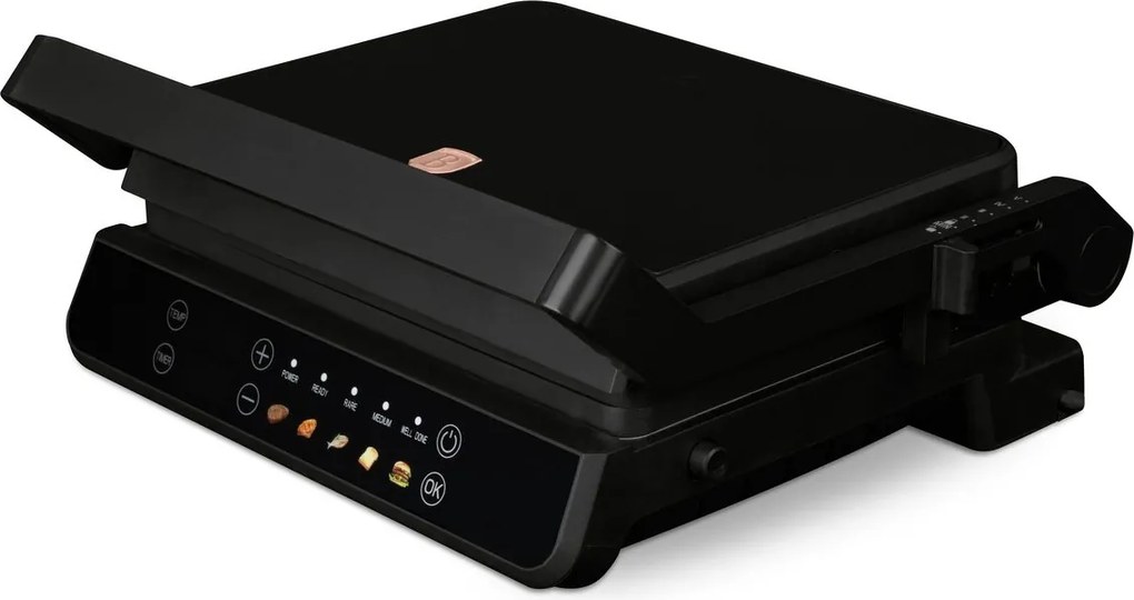 Grill electric sandwich maker Berlinger Haus BH 9781, negru-roz