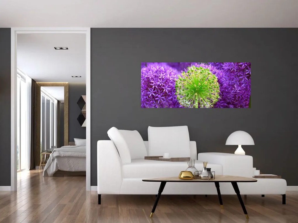 Tablou cu floare (120x50 cm)