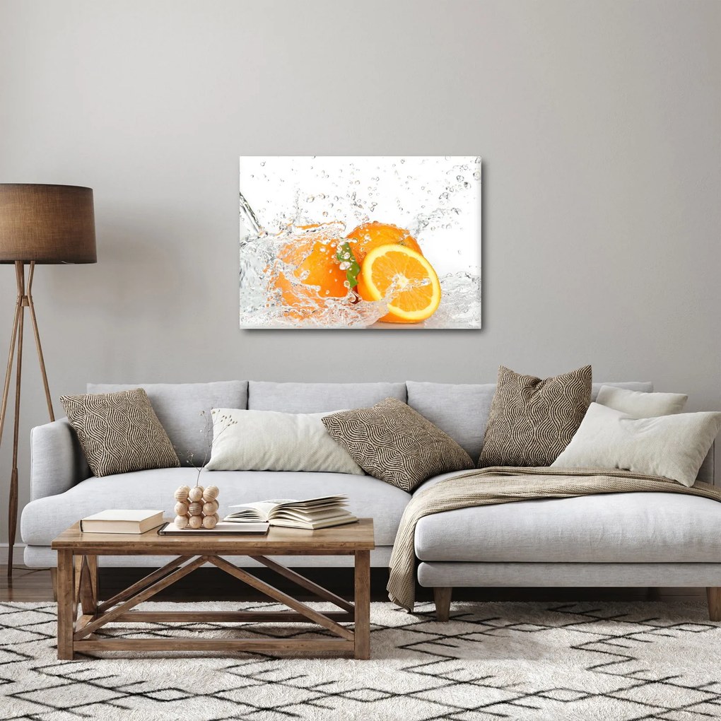 Tablou - Portocale zemoase (70x50 cm)