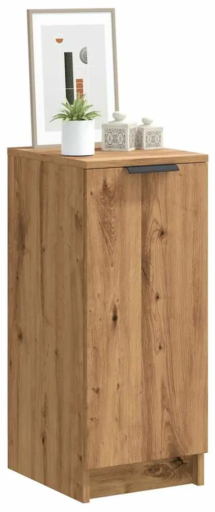 vidaXL Pantofar, stejar artizanal, 29,5x35x70 cm lemn prelucrat