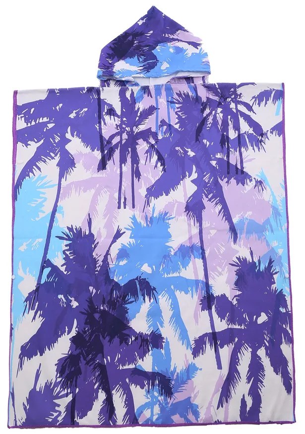 Poncho PALMY violet 80 x 145 cm Dimensiune: 80 x 145 cm