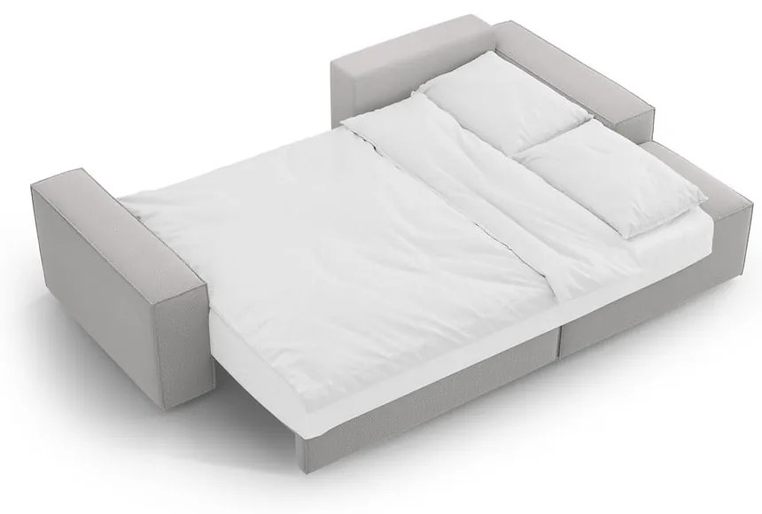 Colțar gri deschis extensibil (cu colț pe partea dreaptă) Jodie – Micadoni Home