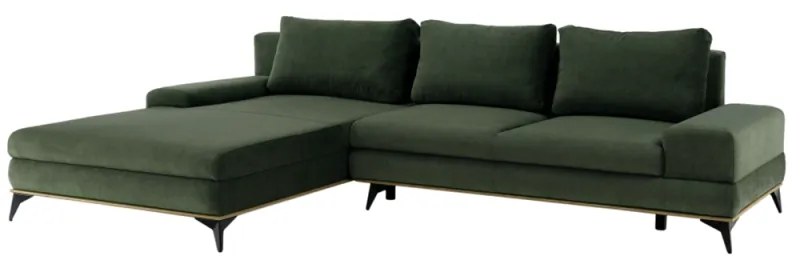 Canapea, Verde, model stânga, SELBY