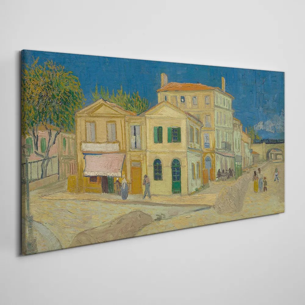 Tablou pe panza Casa Galbenă Van Gogh