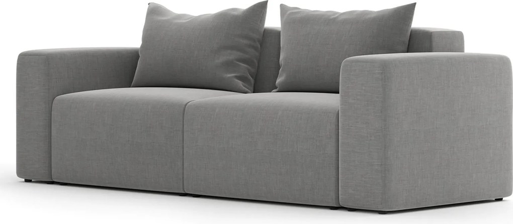 Canapea lemn masiv Loft, 250 × 101 × 83 cm