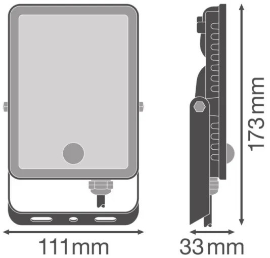 Proiector LED de exterior cu senzor FLOODLIGHT LED/20W/230V IP65 Ledvance