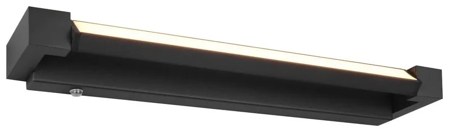 Aplică de perete negru-mat LED Fabrizio – Trio