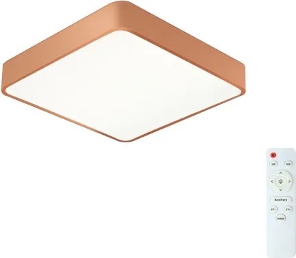 BRILAGI - Plafonieră LED dimabilă POOL SQUARE LED/48W/230V 50x50 cm cupru + telecomandă