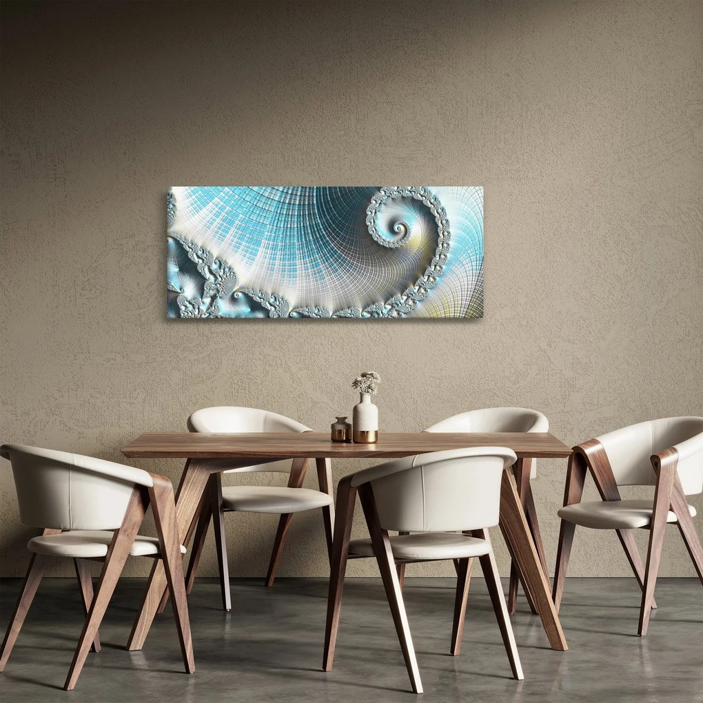 Tablou - Spirale texturate (120x50 cm)