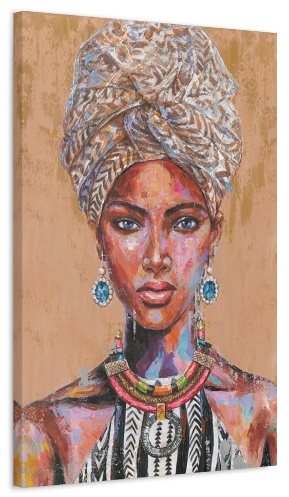 Tablou Canvas African Queen 90x60 cm