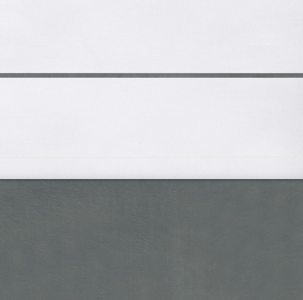 Cearsaf patut Jollein, Stone-Grey / 120x150 cm