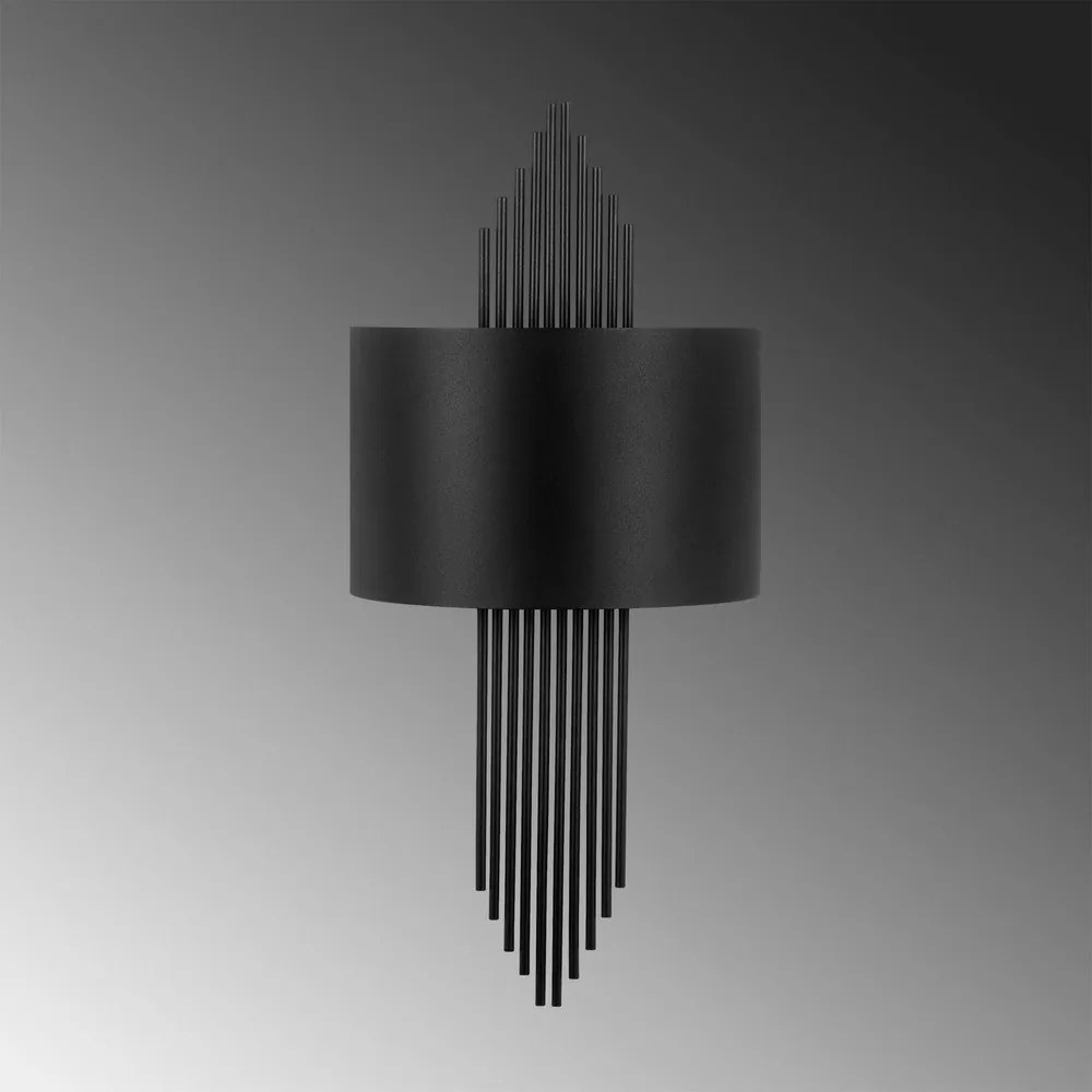 Aplică de perete neagră Rayi – Opviq lights