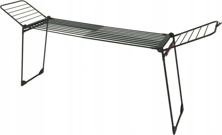 Uscător de rufe Kinghoff KH 2045, 30 m, până la 25 kg, pliabil, oțel, negru