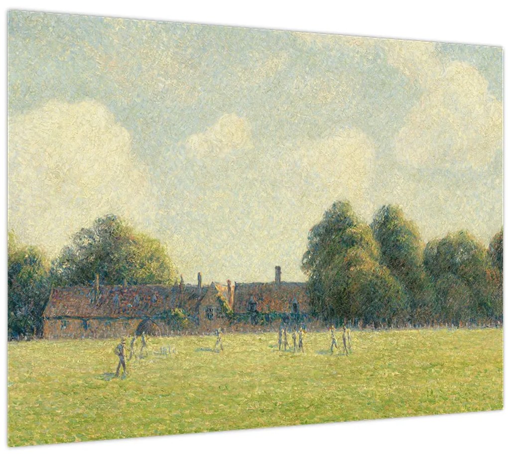 Tablou - Camille Pissarro, Hampton Court Green, reproducere (70x50 cm)