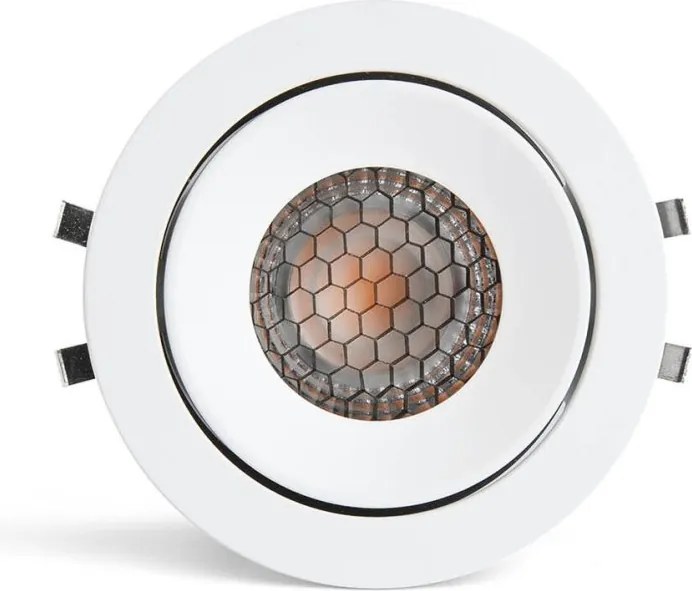 Spot LED incastrat directionabil IP44 KIVI alb 5W 3000K
