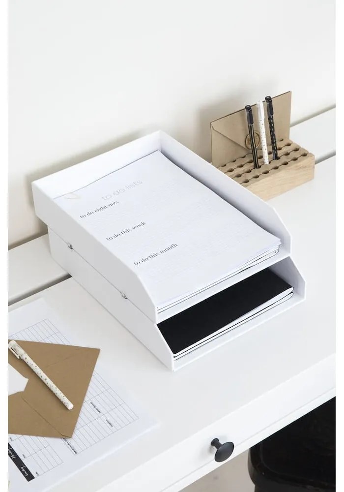 Organizatoare pentru documente 2 buc. din carton Hakan – Bigso Box of Sweden