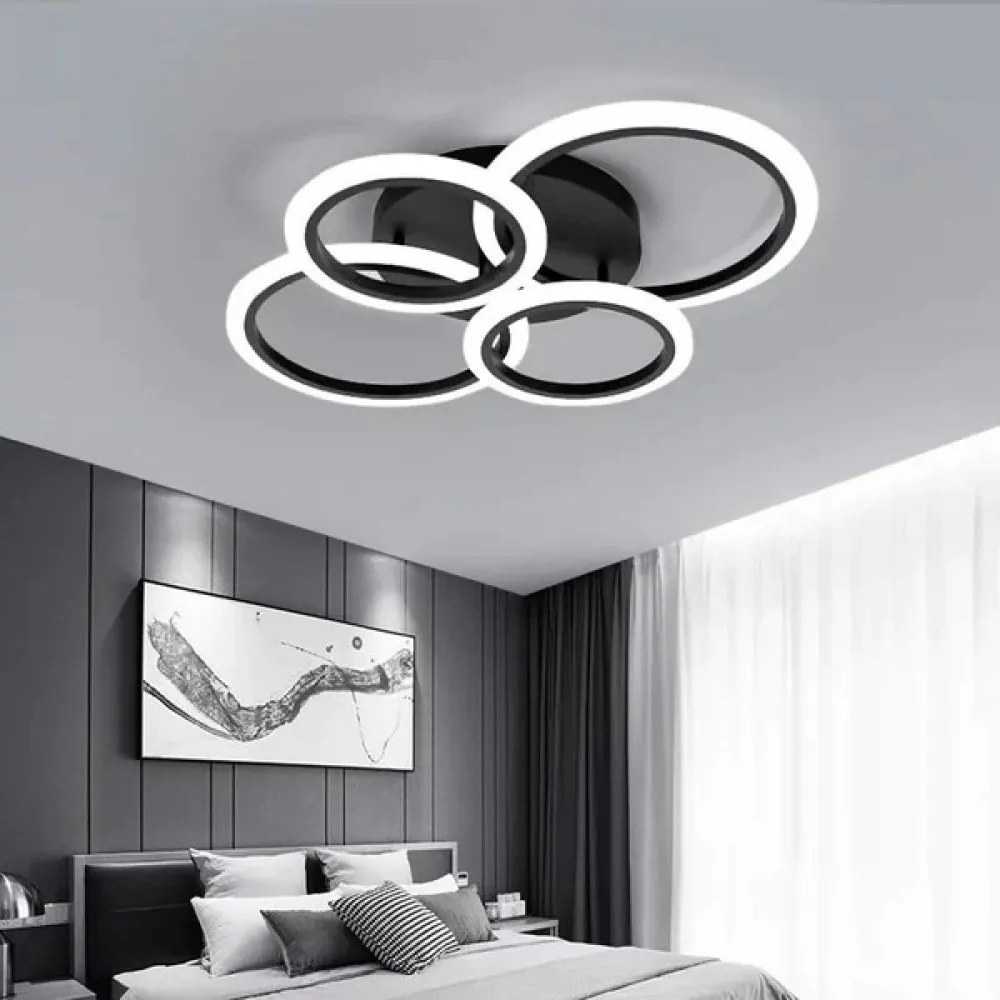 Lustra LED Cu Telecomanda, Elit's Esn K001 /2+2n r, 84w