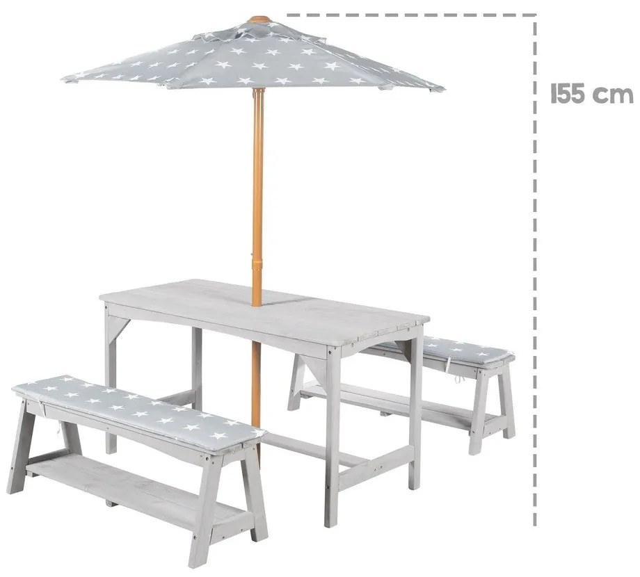 Set de grădină pentru copii 4 buc. Outdoor+ – Roba
