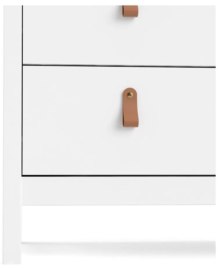 Comodă albă înaltă 82x99 cm Madrid – Tvilum