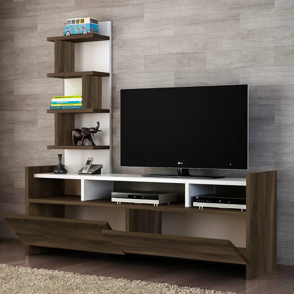 Masă TV Aldora White