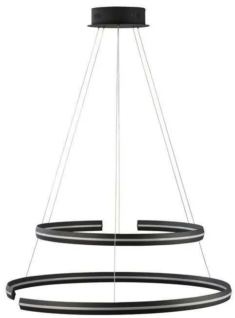 Lustra LED ajustabila design modern circular TORRENTE 93W NVL-9392012