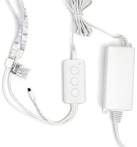 Bandă LED RGBW dimabilă Aigostar LED/48W/12V 2x7,5 m Wi-Fi