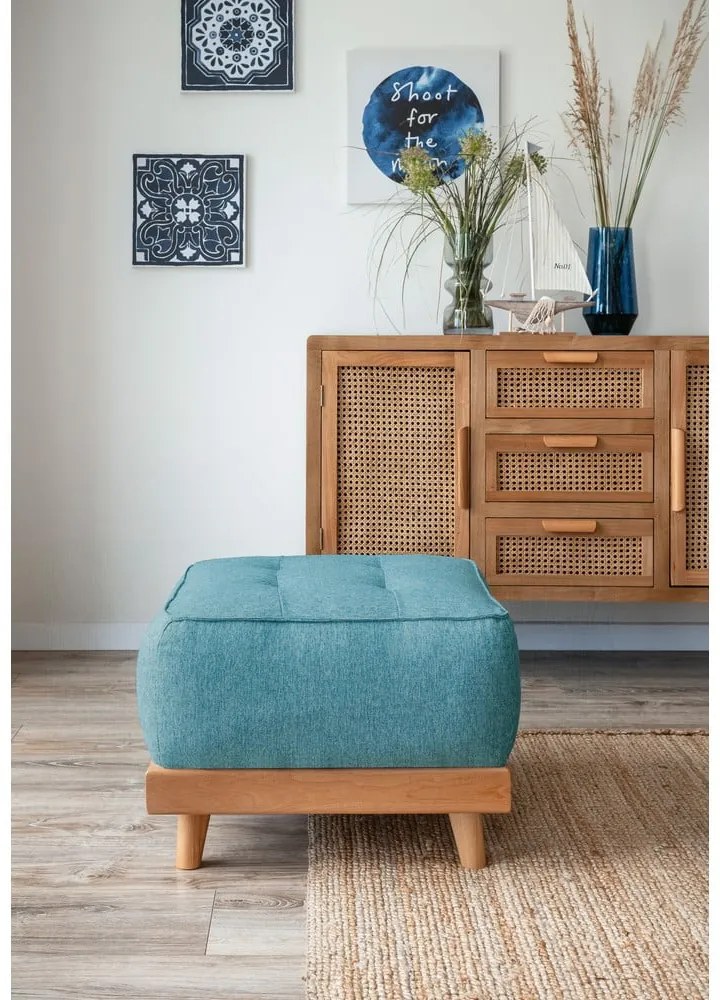 Taburet turcoaz Dazzling Daisy – Miuform