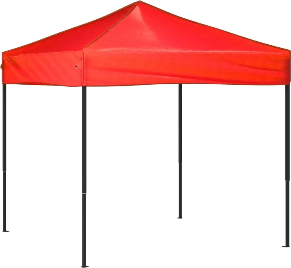 vidaXL Cort pliabil pentru petrecere, roșu, 2x2 m