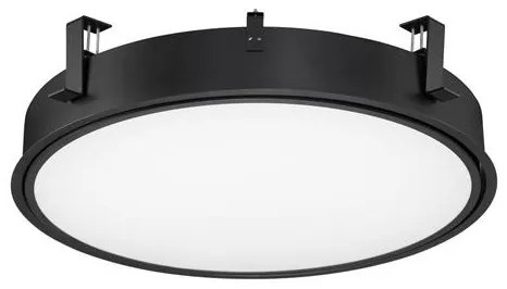 Plafoniera LED incastrabila reglabila PERFECT 60cm negru 3000K Dimmable