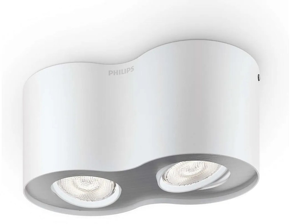 Spot LED dimabil PHASE 2xLED/4,5W/230V Philips 53302/31/16