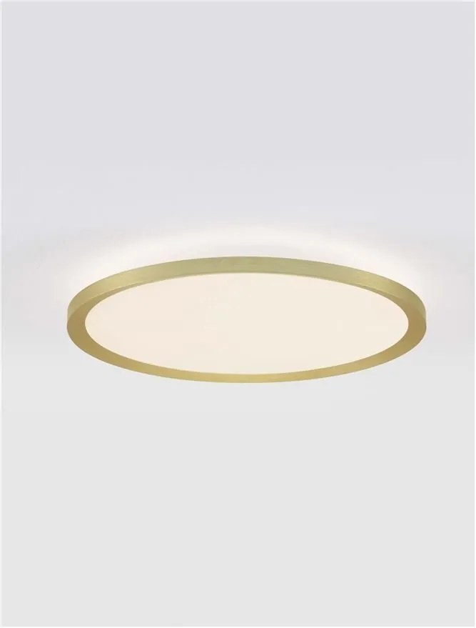 Plafoniera LED design slim ALMIRA aurie D-40cm