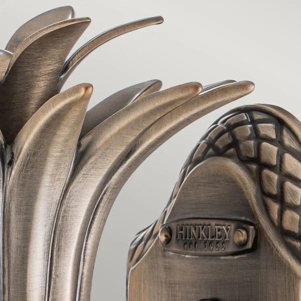 Corp de iluminat de exterior Hinkley HK-PLANTATION-S-BU PLANTATION 1xE27/40W/230V IP44 bronz