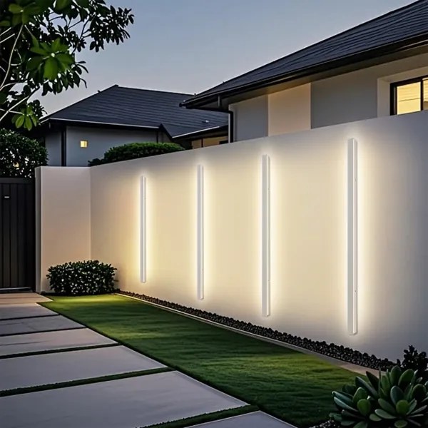 BRILAGI - Aplică LED de exterior LINEAR, 32W, 230V, 3000K, IP65, 140 cm, albă, CRI 90