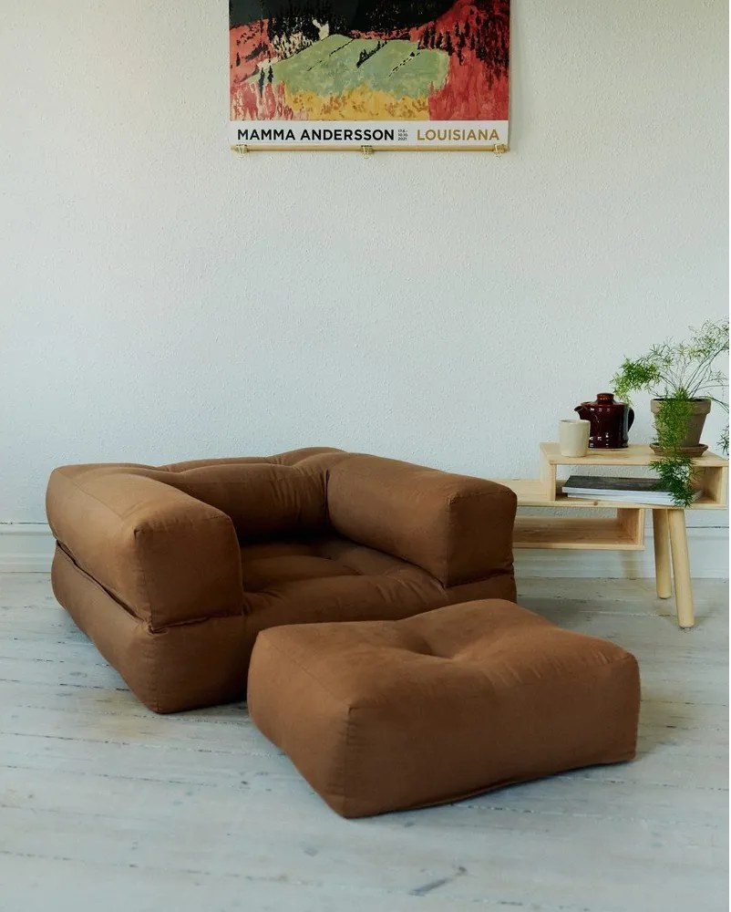 Fotoliu variabil Karup Design Cube Bordeaux