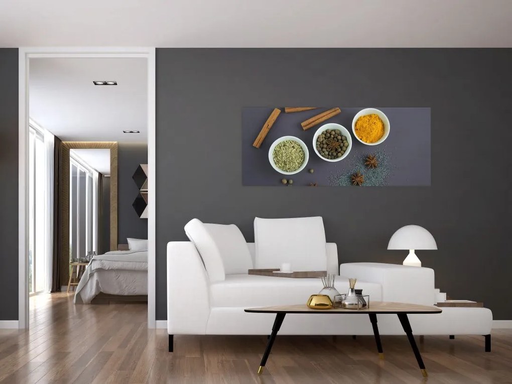 Tablou - condimente (120x50 cm)