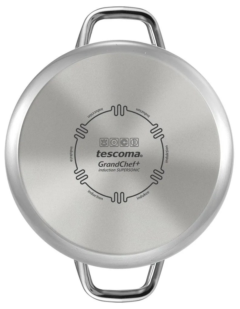 Tescoma Tigaie adâncă GrandCHEF+ diam. 24 cm, 2mânere, diam. 24 cm