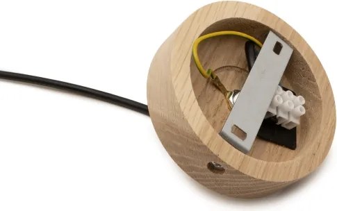 Brilagi - Cablu de alimentare PARTY 1xE27/60W/230V, Ø 10 cm, stejar