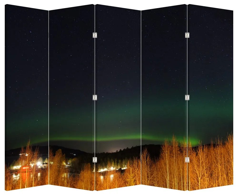 Paravan - Aurora borealis (210x170 cm)
