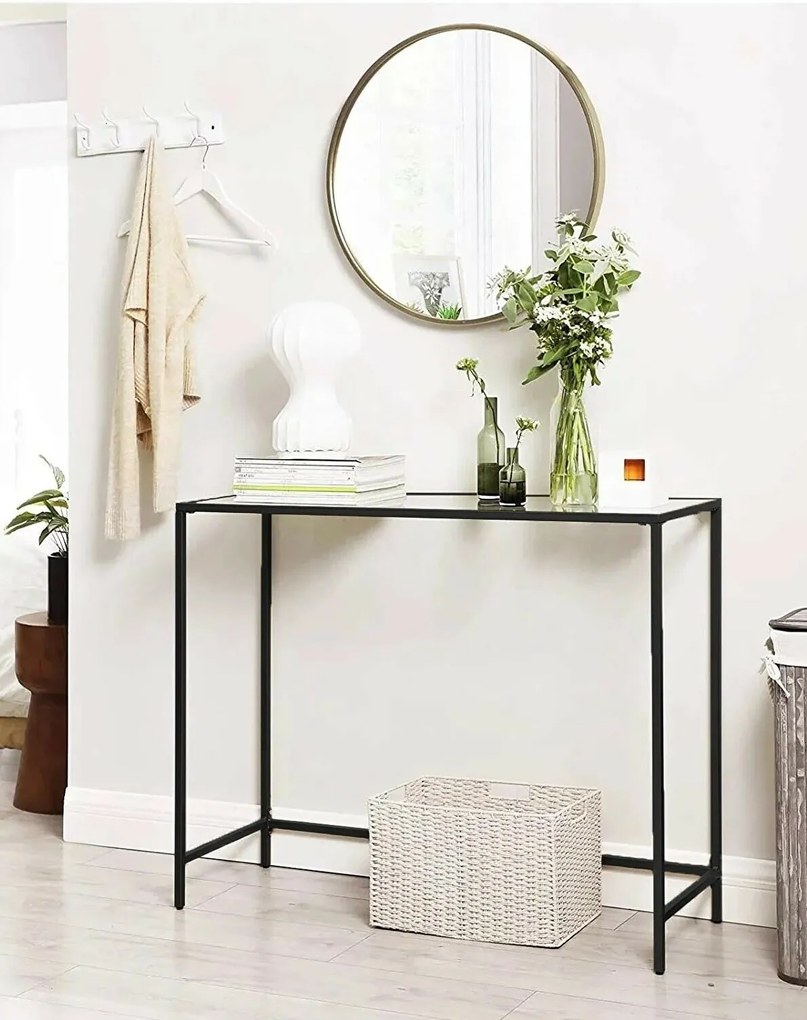 Tabelul decorativ Canvas negru